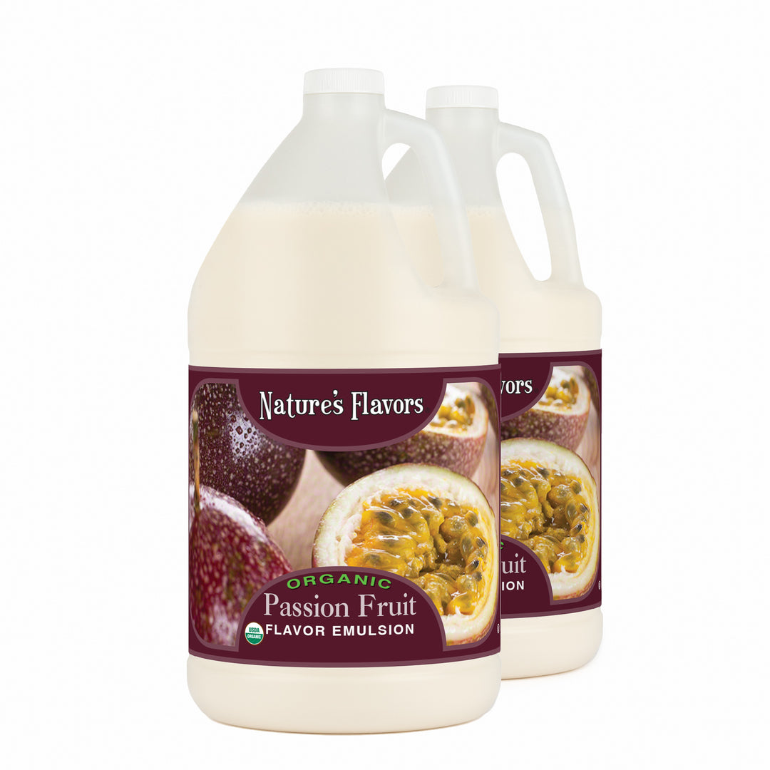 Passion Fruit Flavor Emulsion for High Heat Applications, Organic