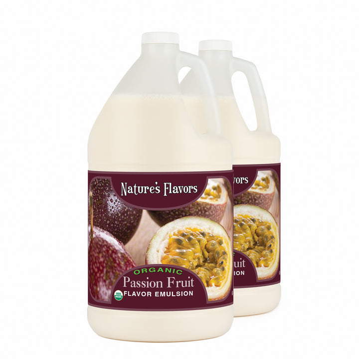Passion Fruit Flavor Emulsion for High Heat Applications, Organic