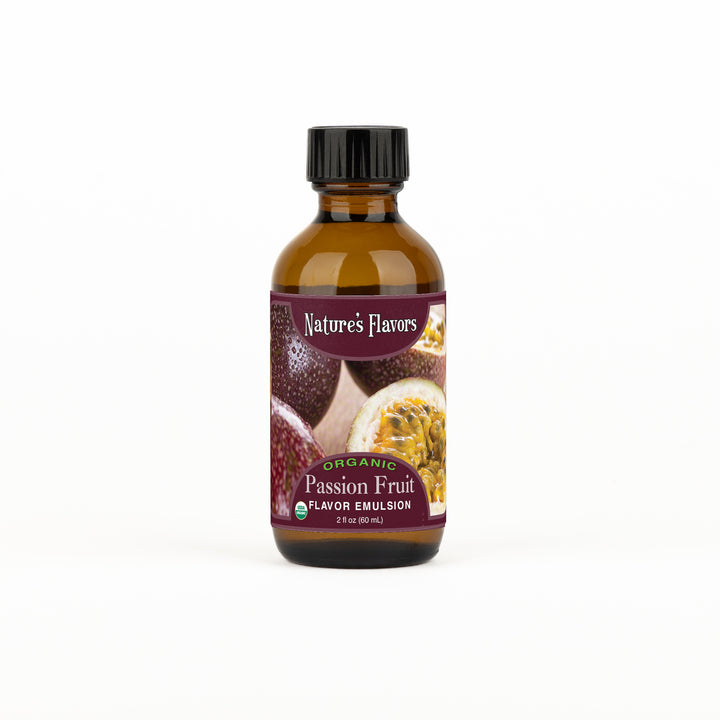 Passion Fruit Flavor Emulsion for High Heat Applications, Organic