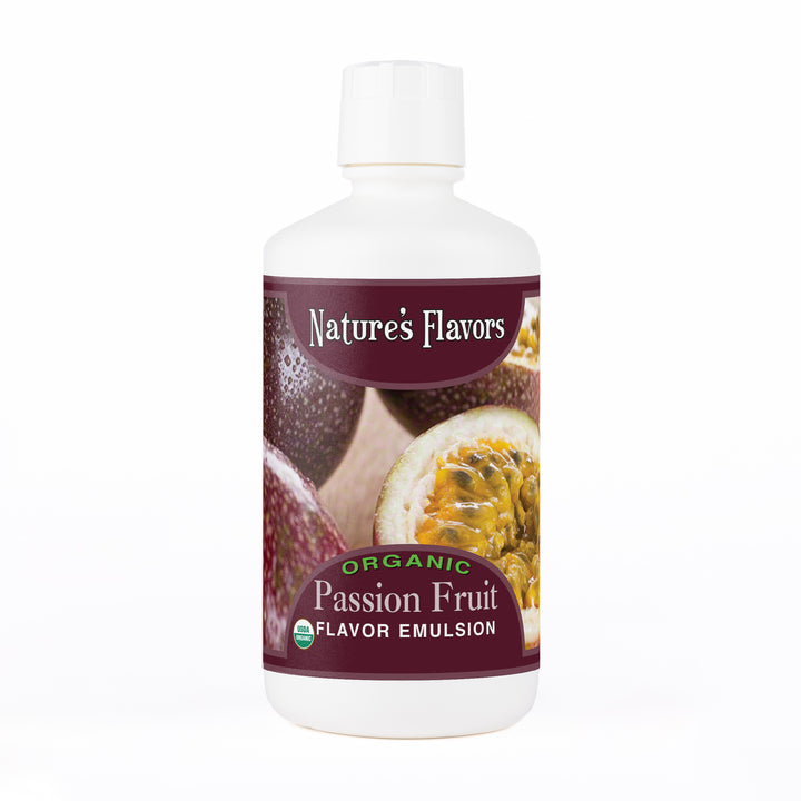 Passion Fruit Flavor Emulsion for High Heat Applications, Organic