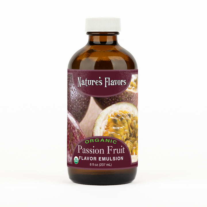 Passion Fruit Flavor Emulsion for High Heat Applications, Organic