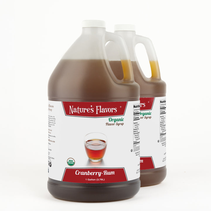 Cranberry-Rum Syrup, Organic