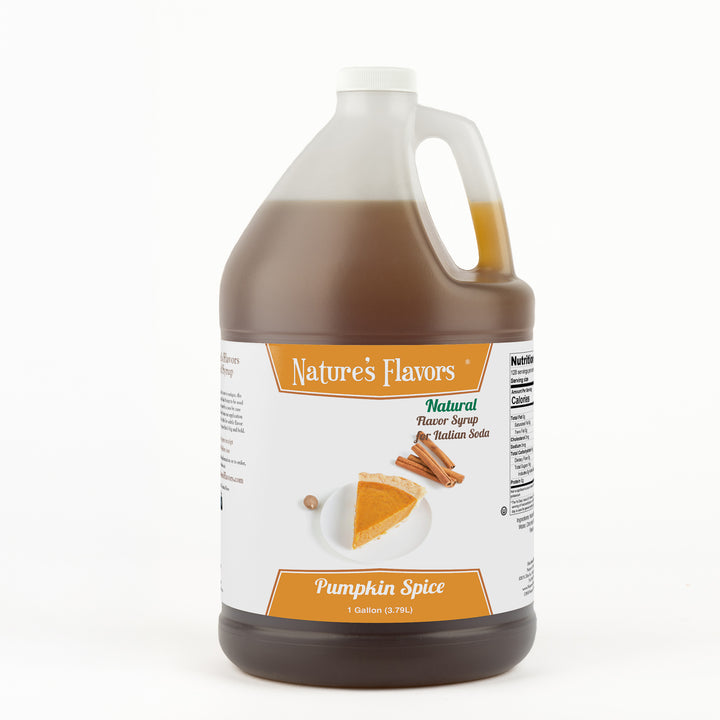 Pumpkin Spice Italian Soda Syrup, Natural, Natural