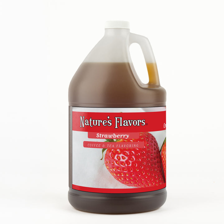 Organic Strawberry Coffee and Tea Flavor Without Diacetyl