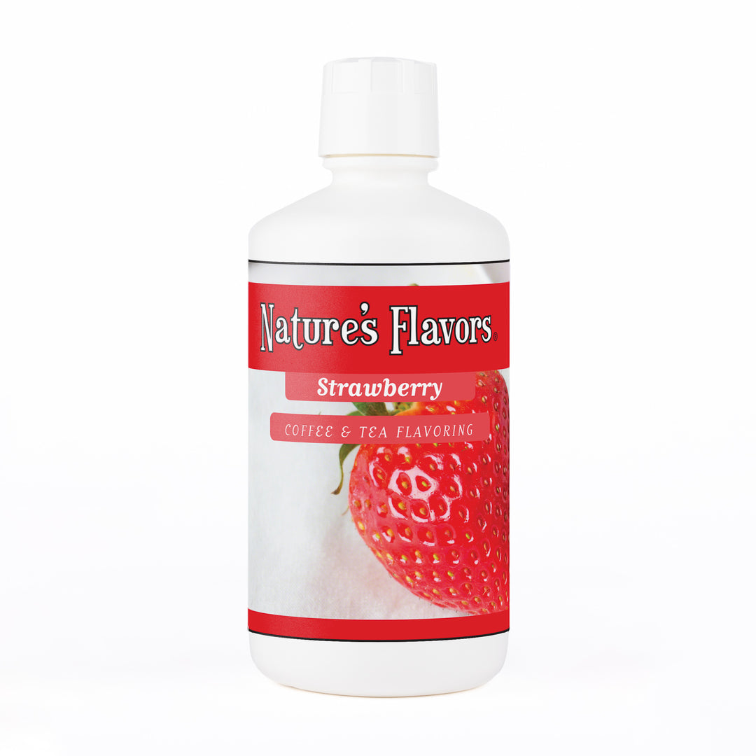 Organic Strawberry Coffee and Tea Flavor Without Diacetyl
