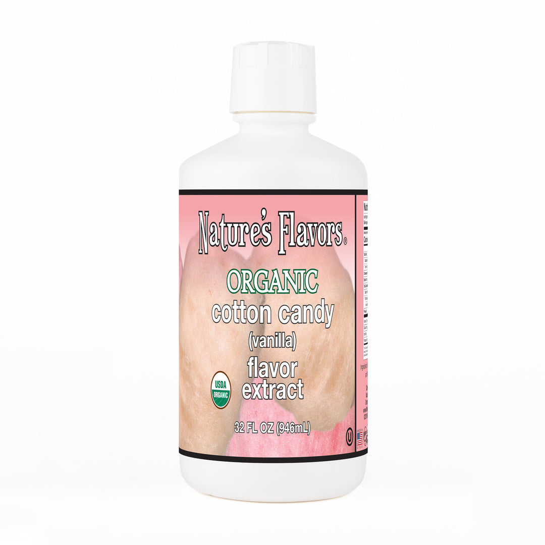 Vanilla Cotton Candy Flavor Extract, Organic