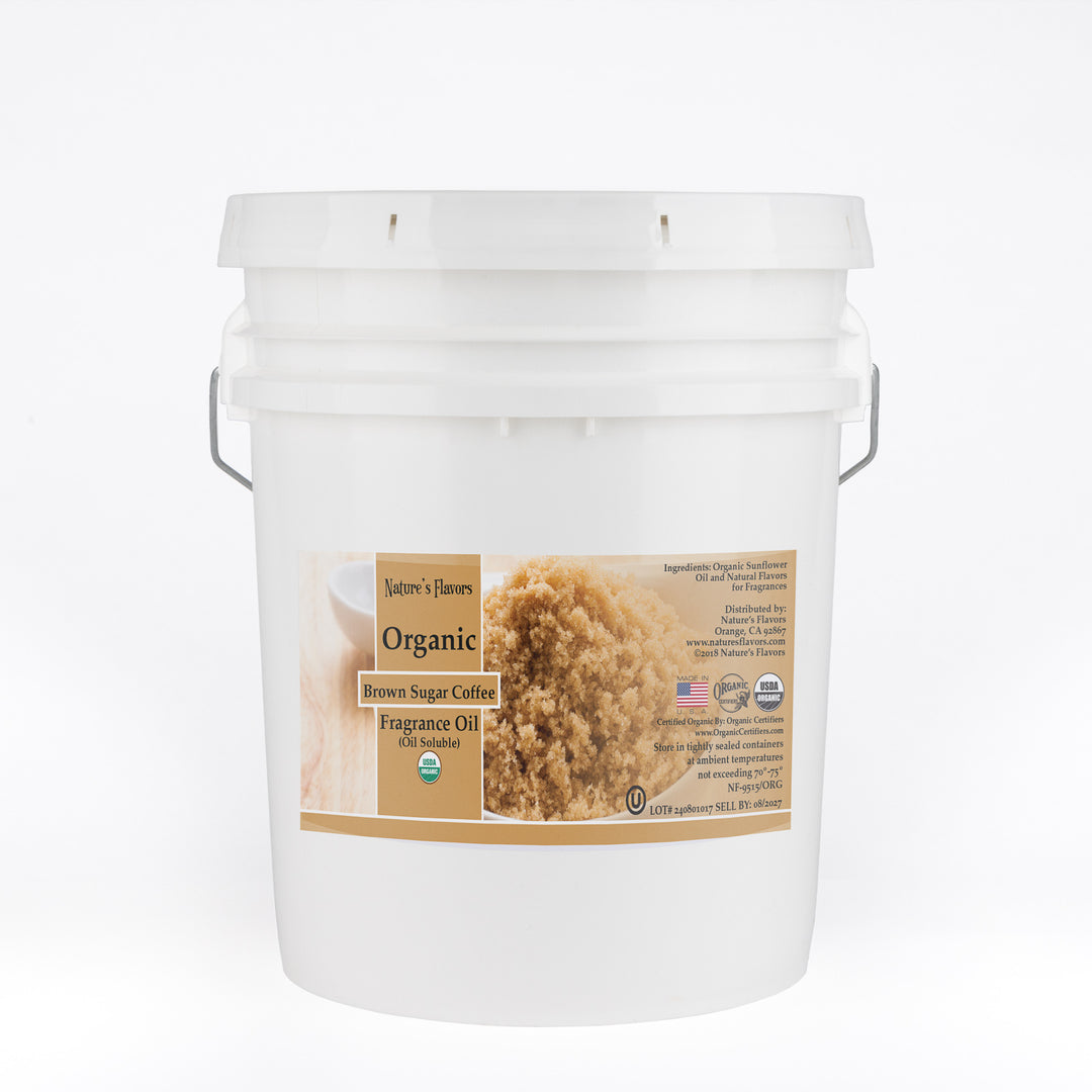 Brown Sugar Coffee Fragrance Oil (Oil Soluble), Organic