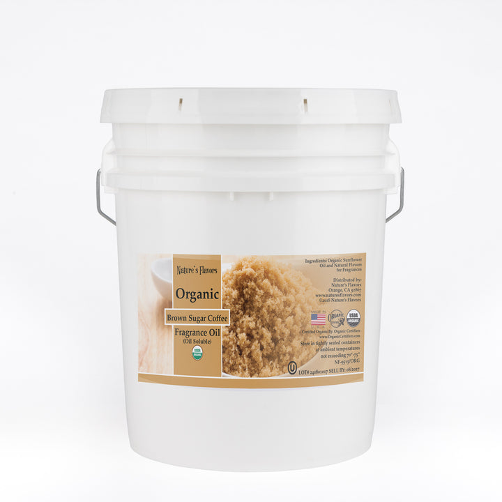 Brown Sugar Coffee Fragrance Oil (Oil Soluble), Organic