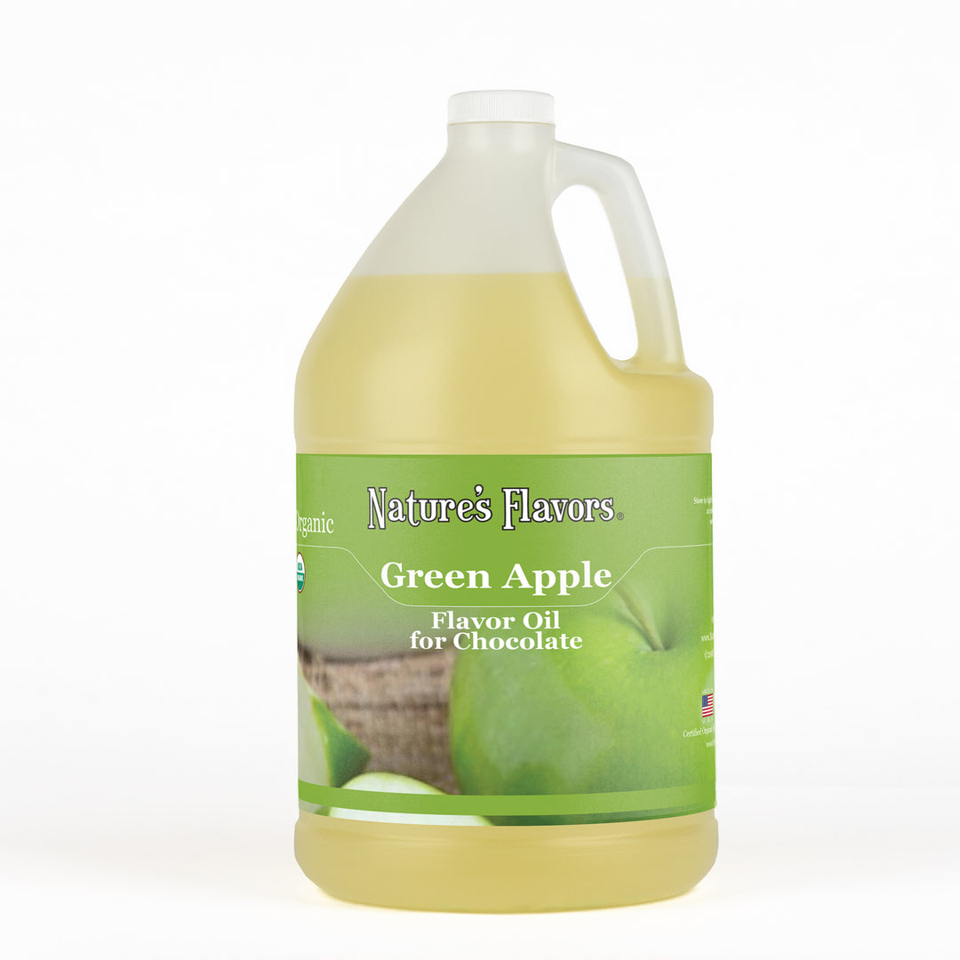 Organic Green Apple Flavor Oil For Chocolate