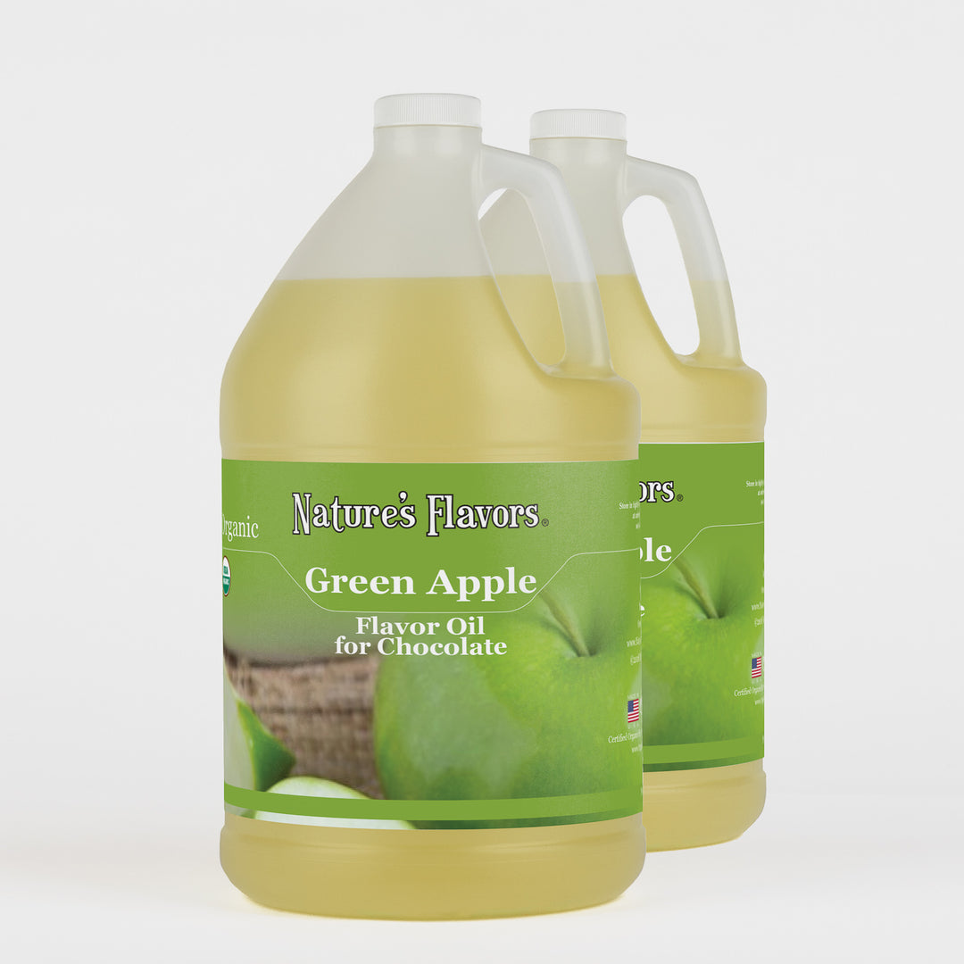 Organic Green Apple Flavor Oil For Chocolate