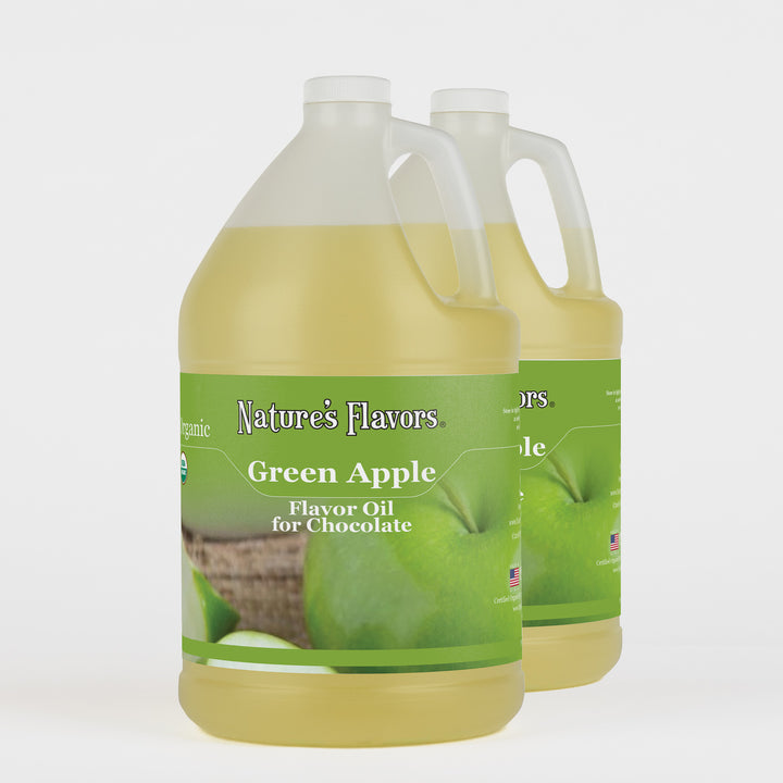 Organic Green Apple Flavor Oil For Chocolate