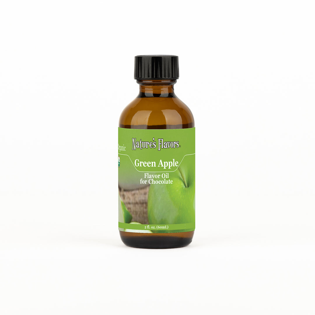 Organic Green Apple Flavor Oil For Chocolate