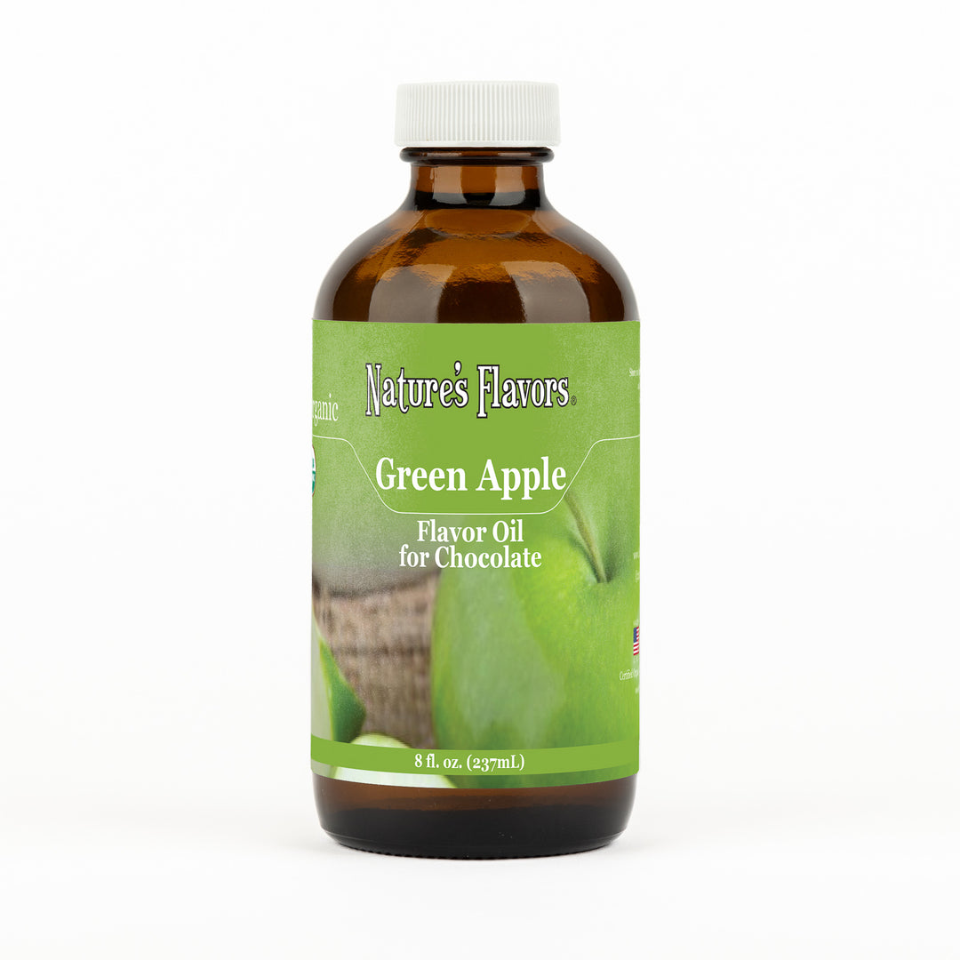 Organic Green Apple Flavor Oil For Chocolate