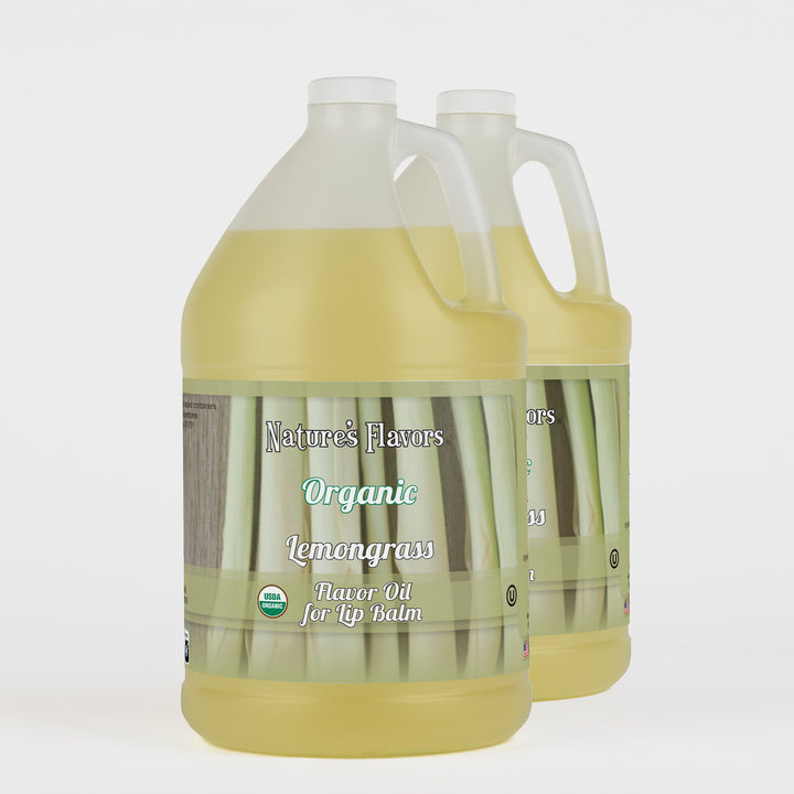 Organic Lemongrass Flavor Oil for Lip Balm