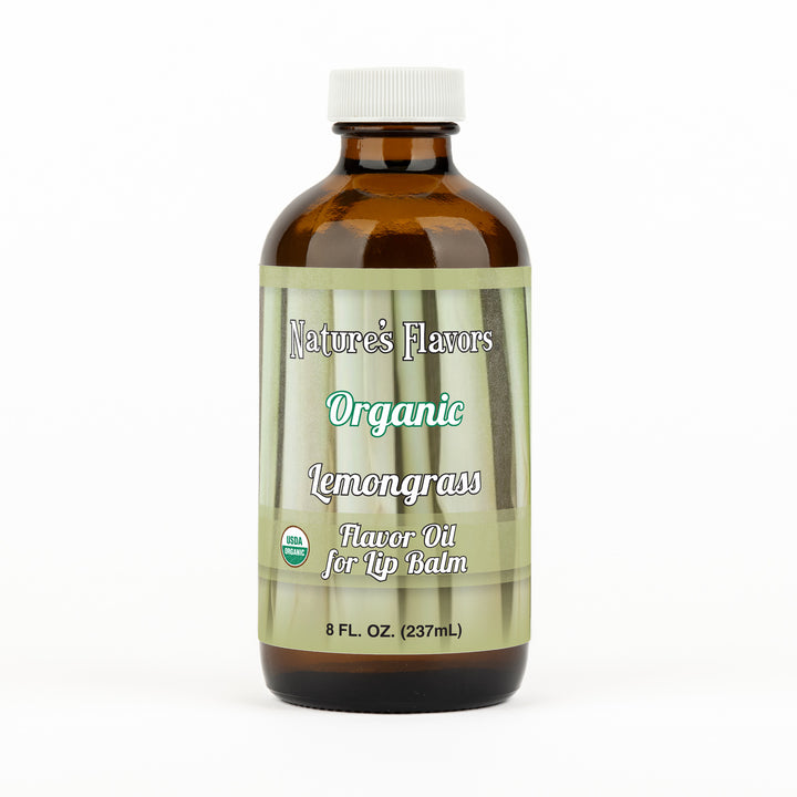 Organic Lemongrass Flavor Oil for Lip Balm