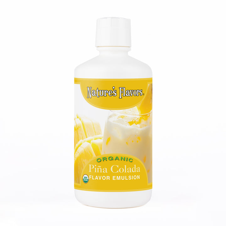 Pina Colada Flavor Emulsion for High Heat Applications, Organic