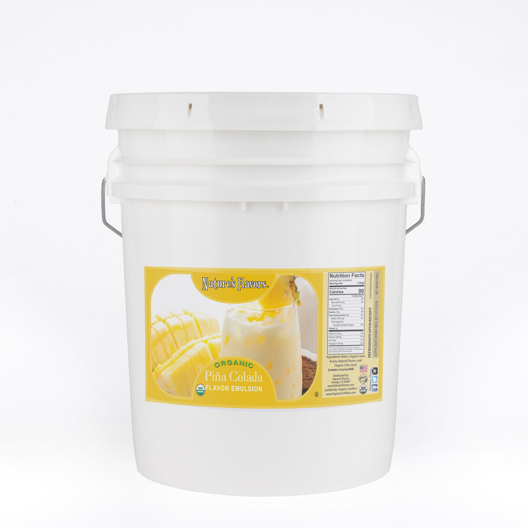 Pina Colada Flavor Emulsion for High Heat Applications, Organic