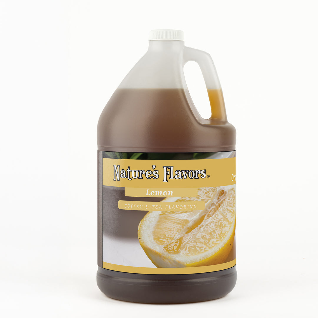Organic Lemon Coffee and Tea Flavor Without Diacetyl