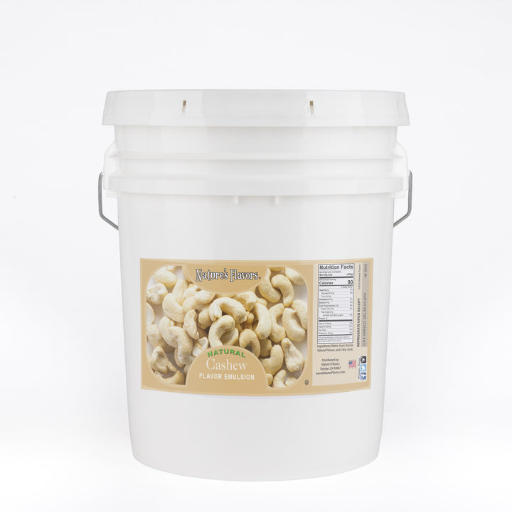 Cashew Flavor Emulsion for High Heat Applications