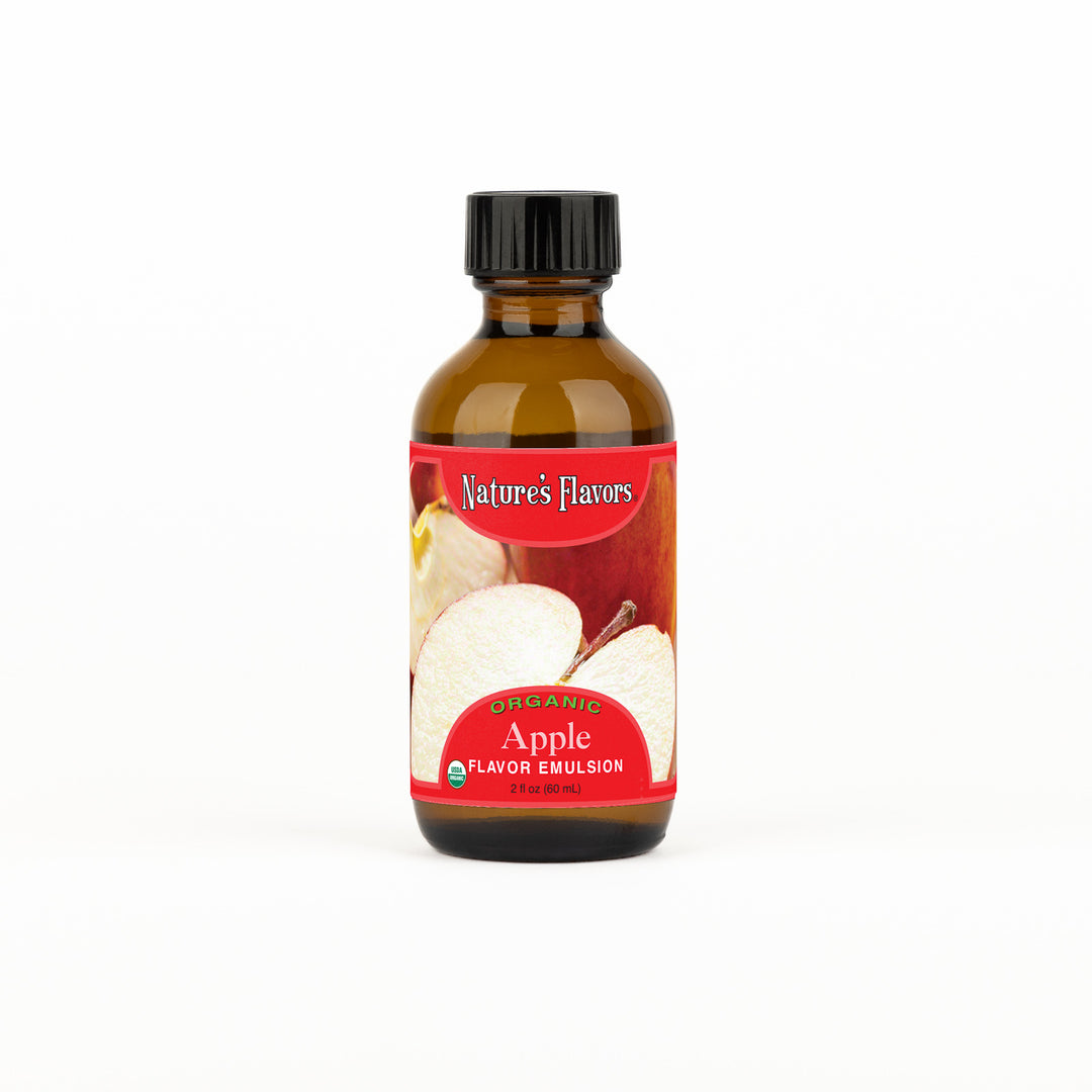 Apple Flavor Emulsion for High Heat Applications, Organic