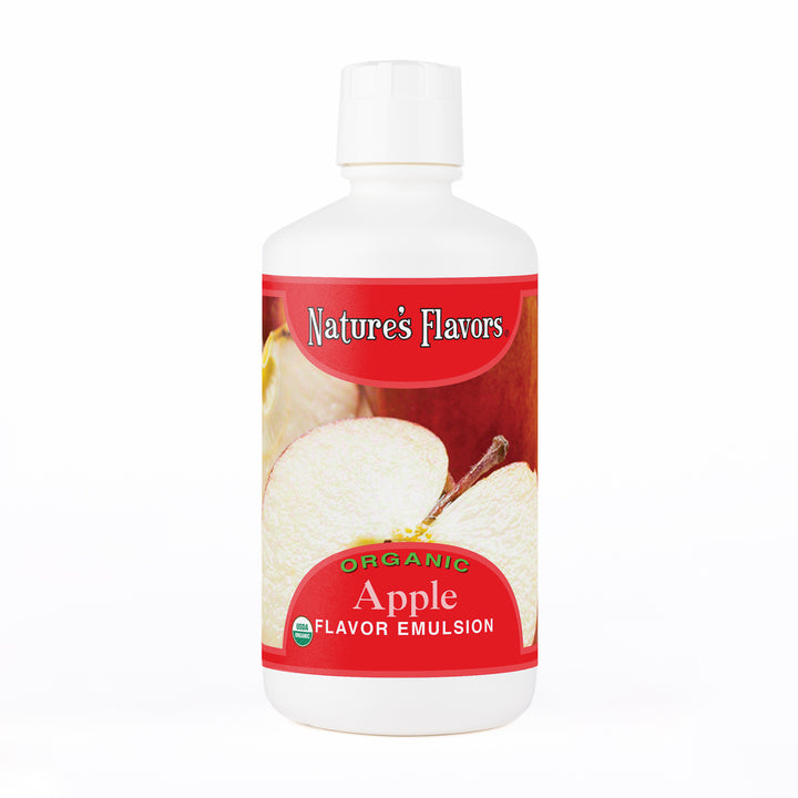 Apple Flavor Emulsion for High Heat Applications, Organic