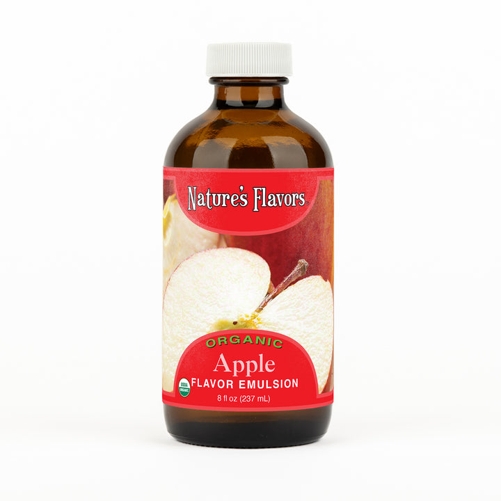 Apple Flavor Emulsion for High Heat Applications, Organic