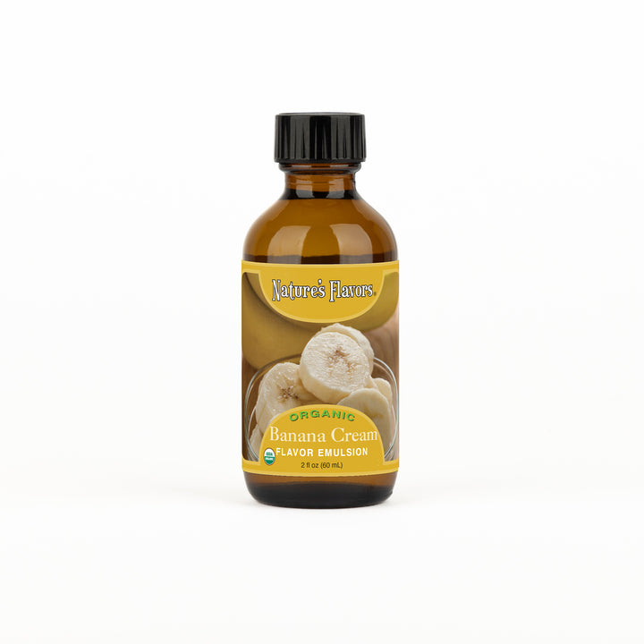 Banana Cream Flavor Emulsion for High Heat Applications, Organic