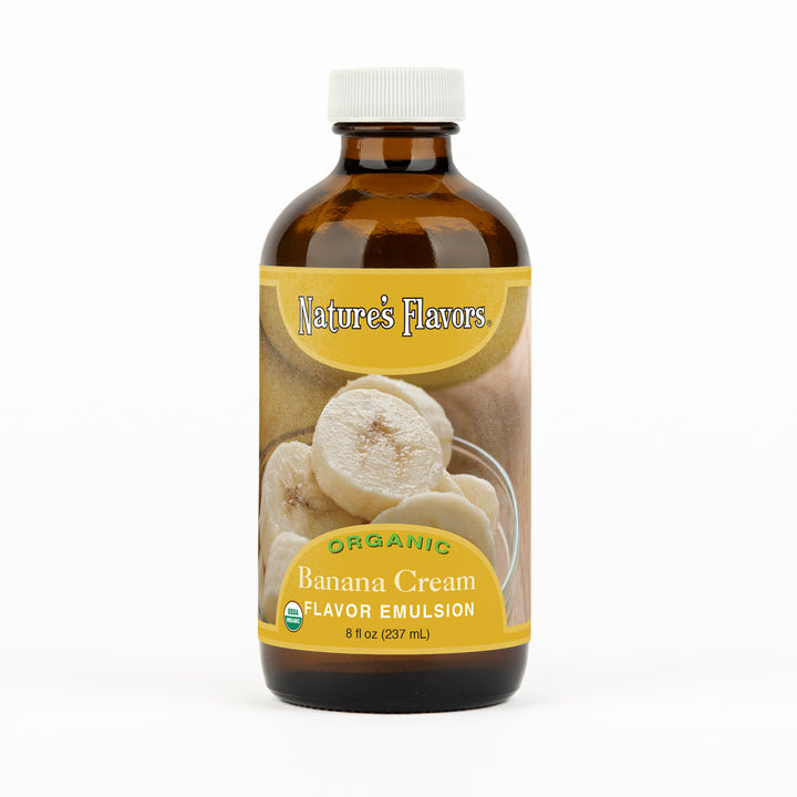 Banana Cream Flavor Emulsion for High Heat Applications, Organic
