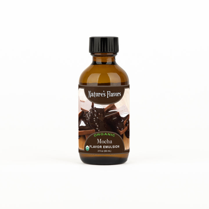 Mocha Flavor Emulsion for High Heat Applications, Organic