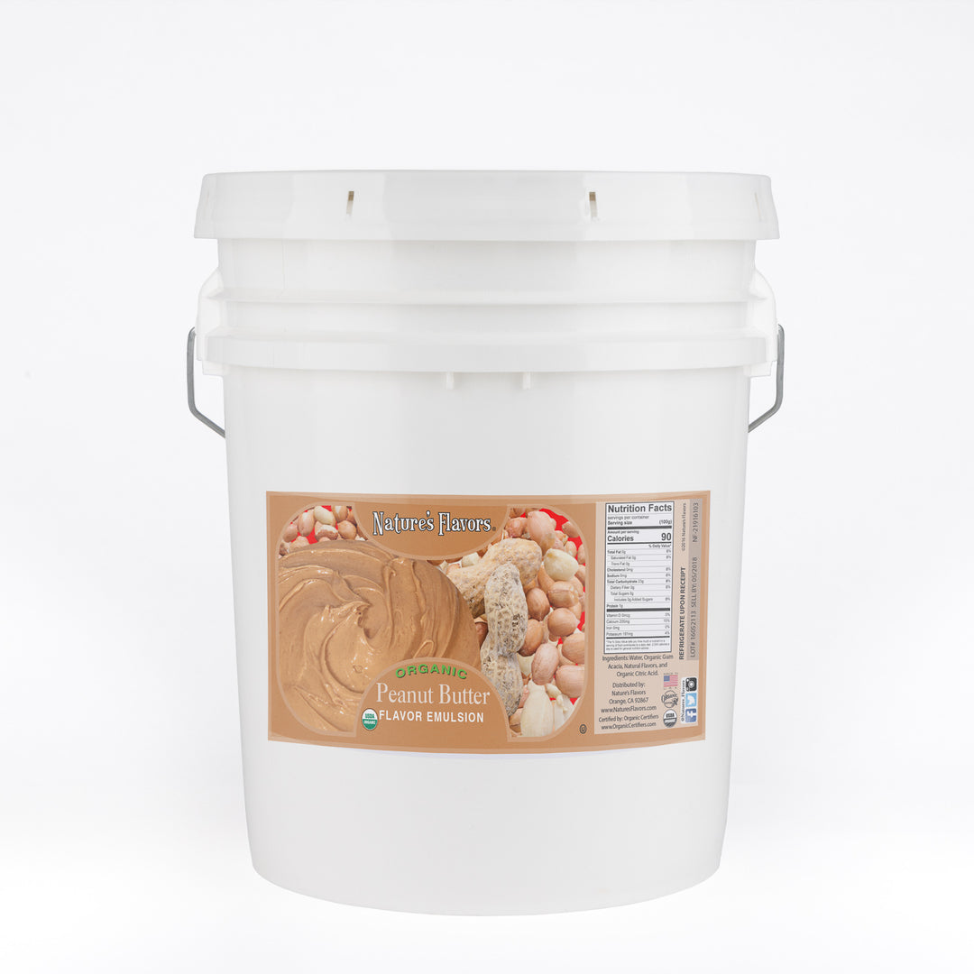 Peanut Butter Flavor Emulsion for High Heat Applications, Organic