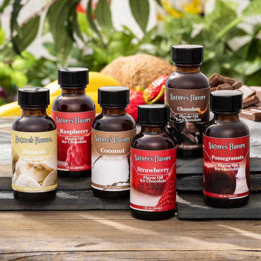 Organic Flavor Oil for Chocolate Sample Pack