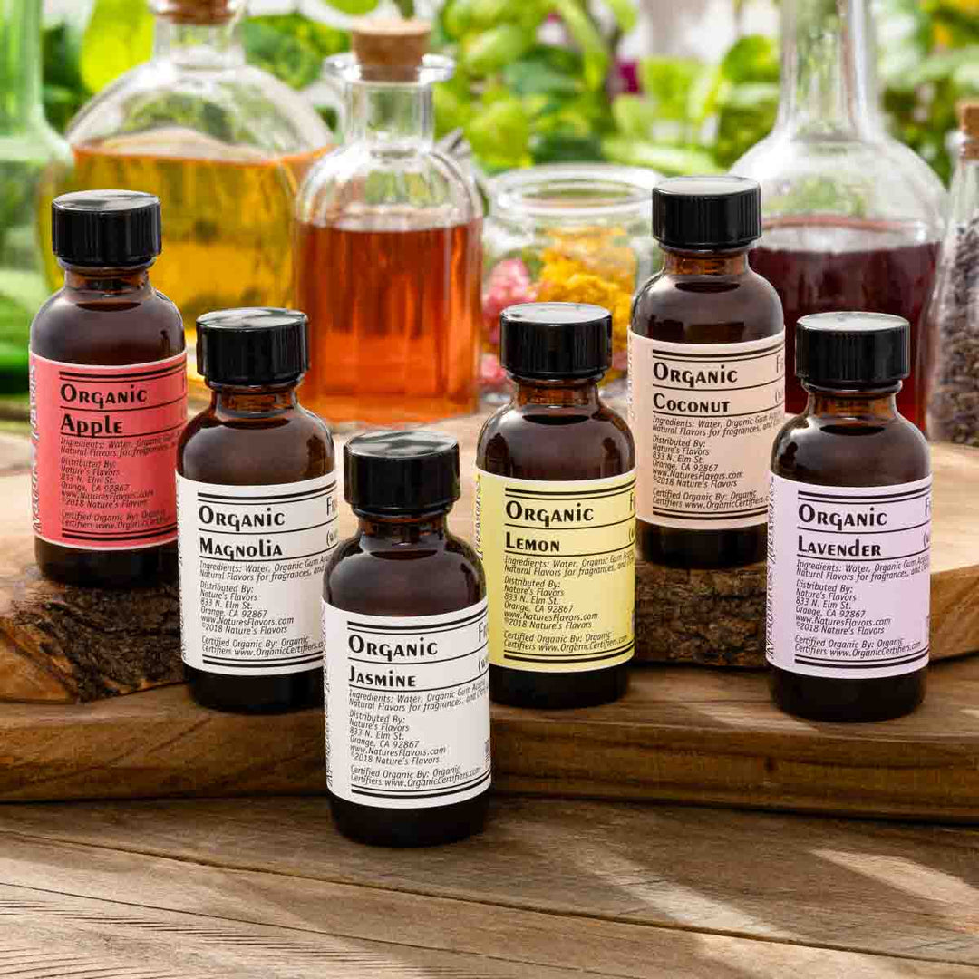 Organic Fragrance Emulsion Sample Pack (Water Soluble)