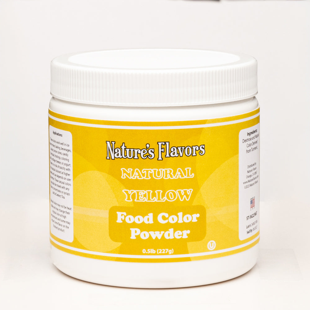 Yellow Food Coloring Powder, Natural