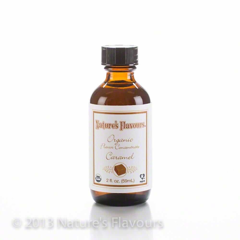 Organic Caramel Flavor Concentrate Without Diacetyl