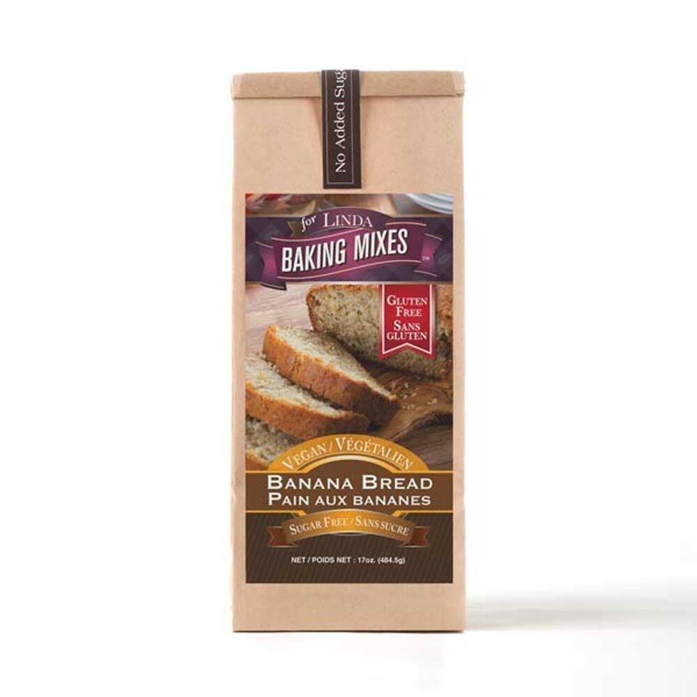 For Linda Gluten Free Banana Bread Mix (Sugar Free)
