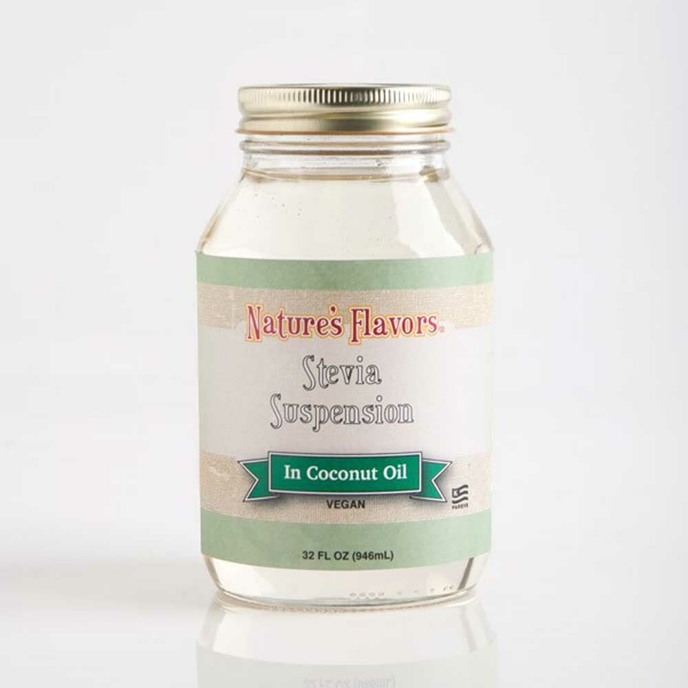 Stevia Suspension in Coconut Oil, Organic