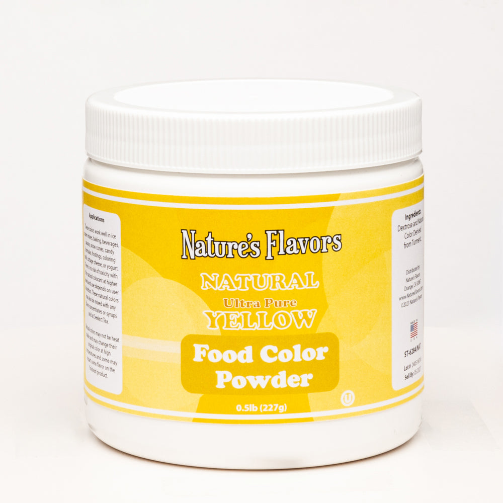 Yellow Food Coloring Ultra Pure Powder, Natural