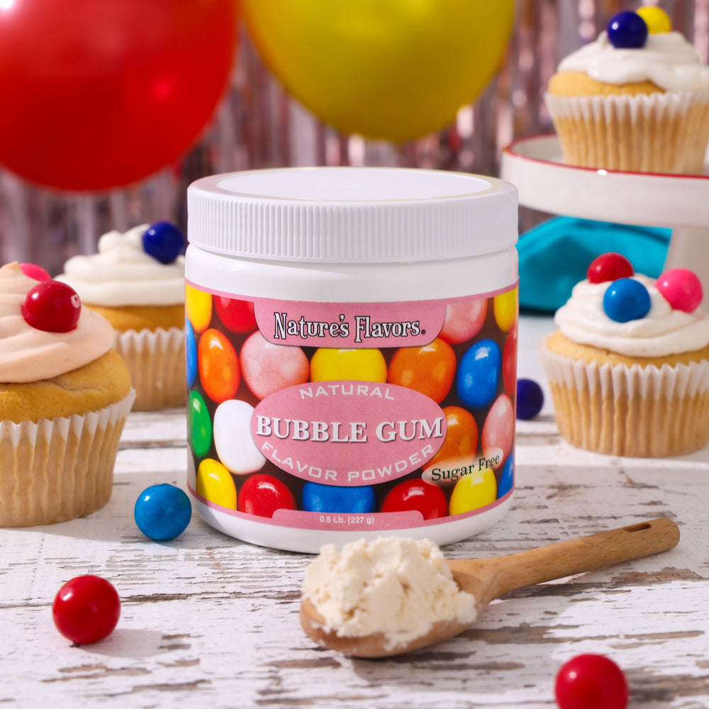 Bubble Gum Sugar Free Flavor Powder