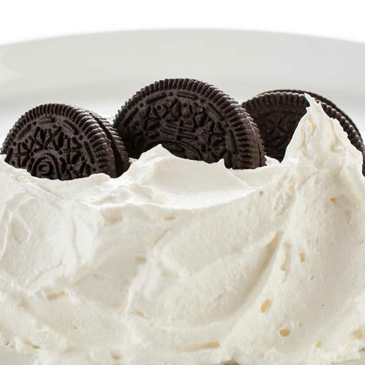 Cookies and Cream Flavor Emulsion for High Heat Applications