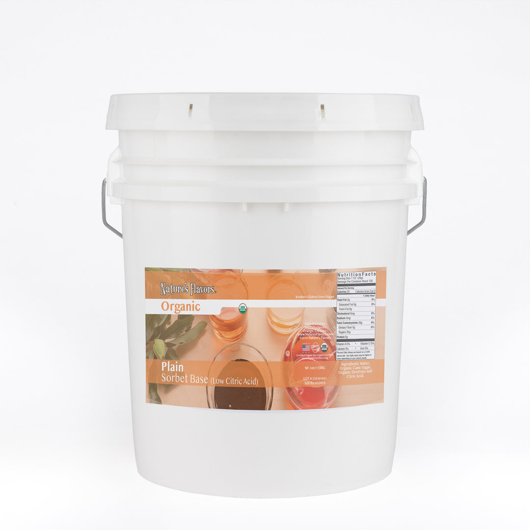 Organic Plain Sorbet Base