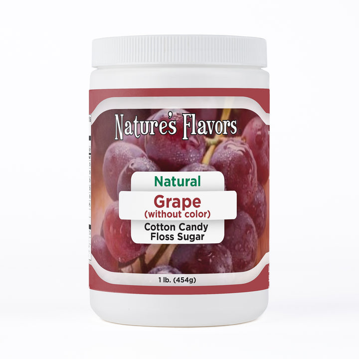 Grape Cotton Candy Floss Sugar (No Color)