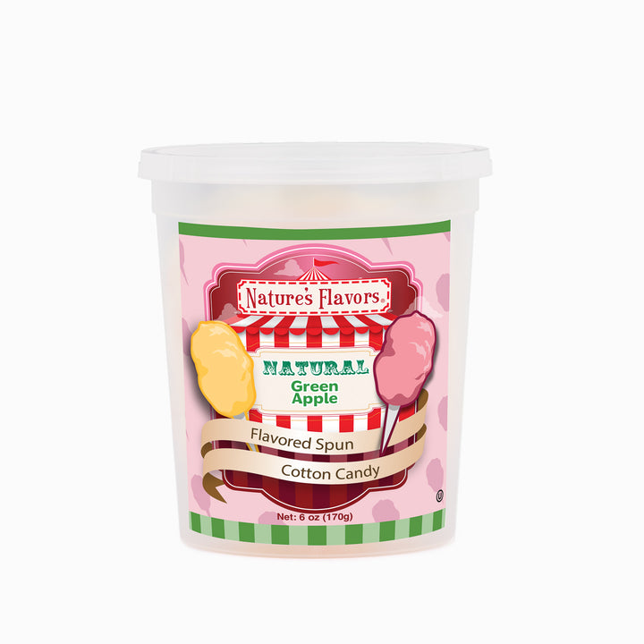 Green Apple Cotton Candy (Ready to Eat)