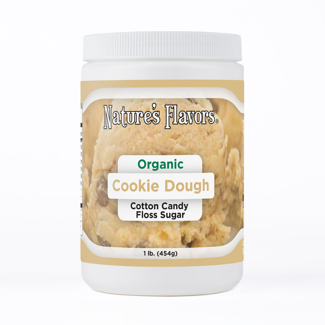 Organic Cookie Dough Cotton Candy Floss Sugar