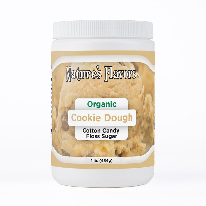 Organic Cookie Dough Cotton Candy Floss Sugar
