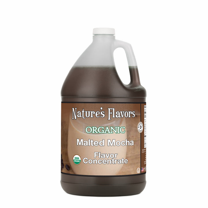 Organic Malted Mocha Flavor Concentrate Without Diacetyl