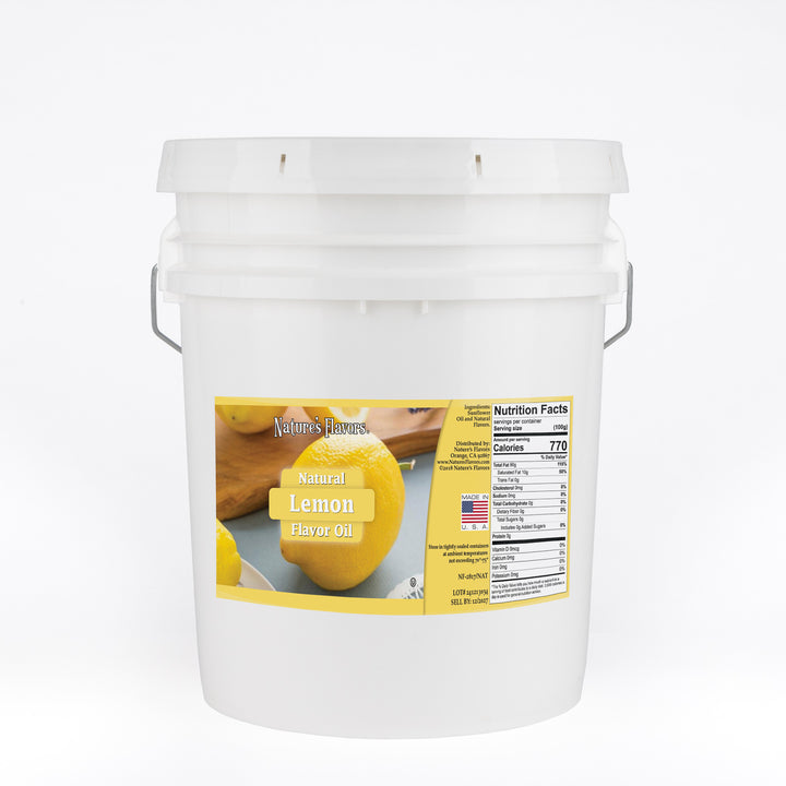 Lemon Flavor Oil, Natural