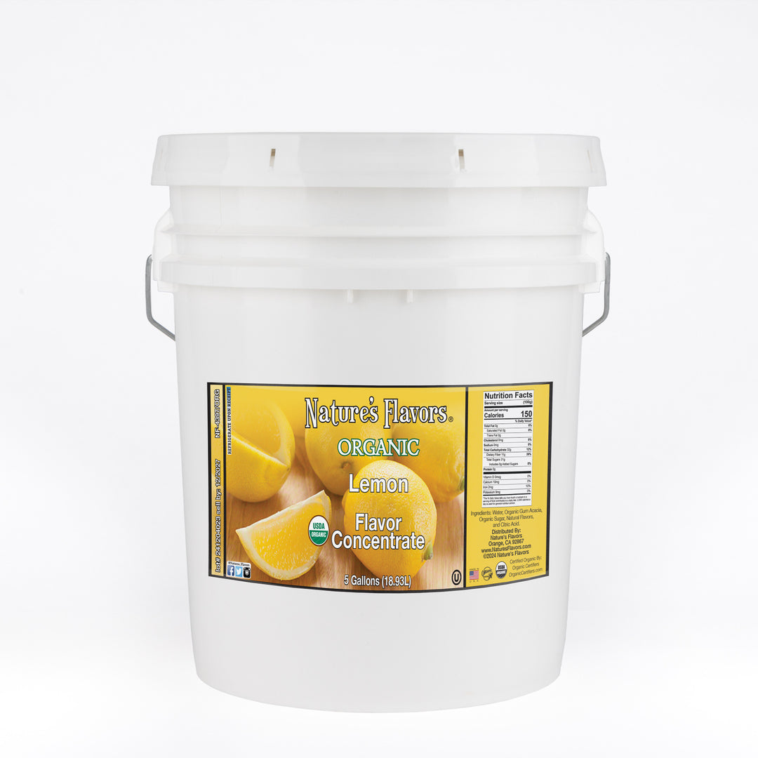 Lemon Flavor Concentrate with Top Notes, Organic