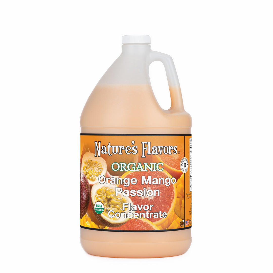 Orange Mango Passion Flavor Concentrate, Organic