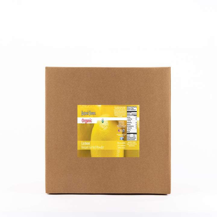 Organic Instant Lemon Sorbet Powder