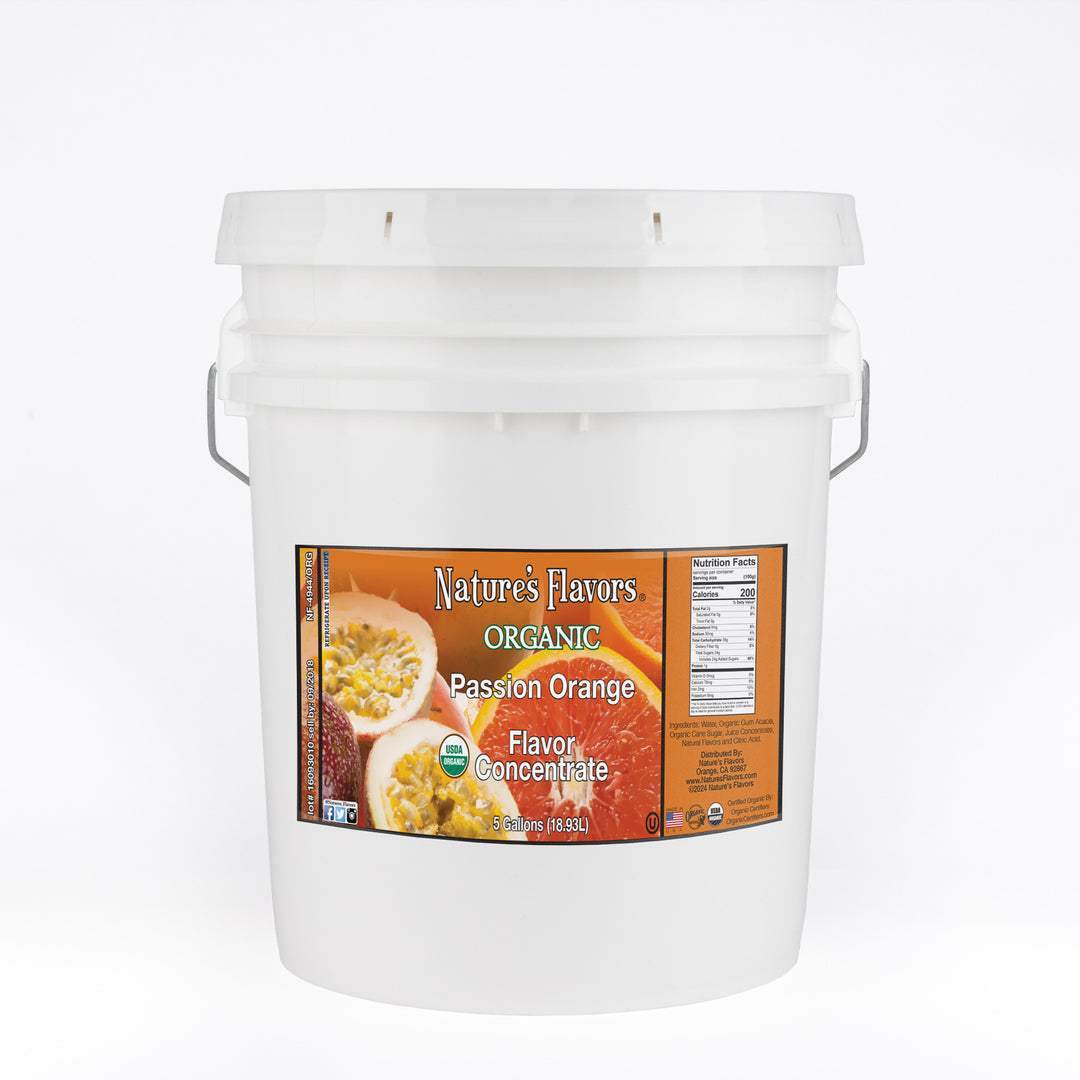Passion Orange Flavor Concentrate, Organic